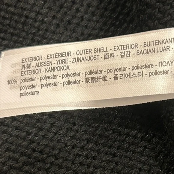 Zara Black, White, & Gold  Sequin Open Front Cardigan Size Medium NWT - Picture 7 of 9